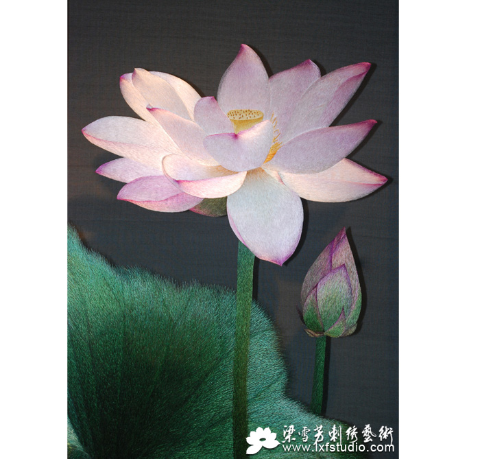 收藏刺绣系列-《荷》 收藏刺绣系列-《荷》